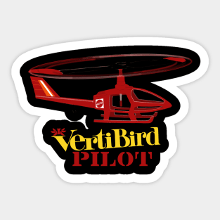 VertiBird Pilot Sticker